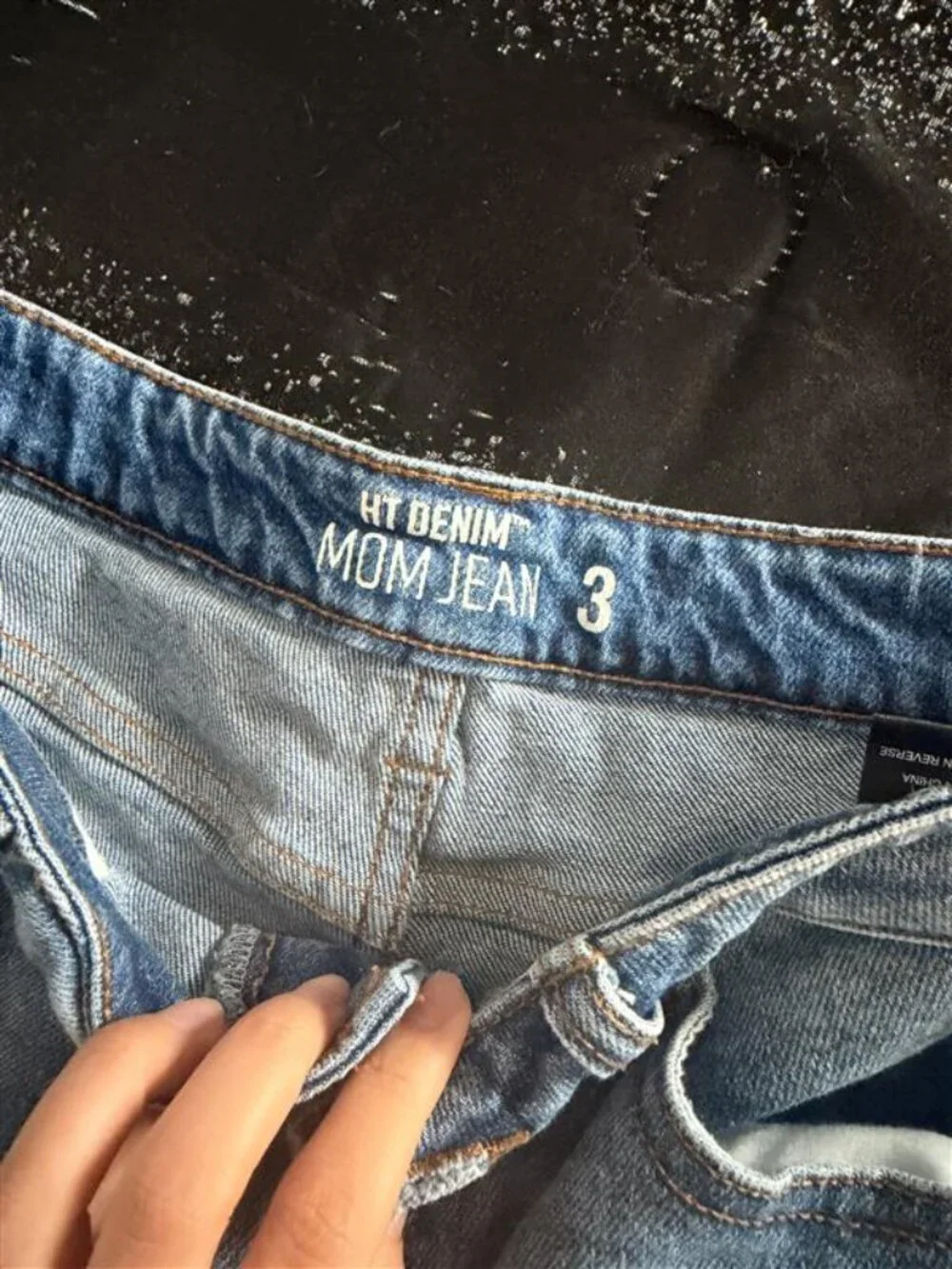 HT denim mom jeans - Picture 2 of 4